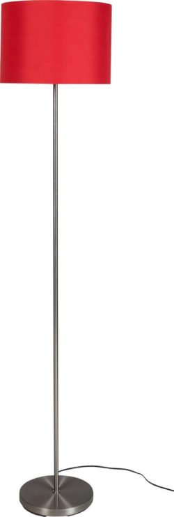 ColourMatch - Satin Stick - Floor Lamp - Poppy Red